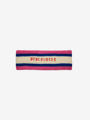 Bobo Choses Rosa Handtuch-Stirnband