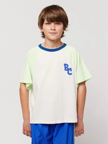 BC Color Block T-Shirt mit Raglanärmeln