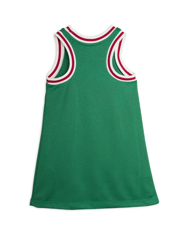 Basket Mesh Tank Dress Grün