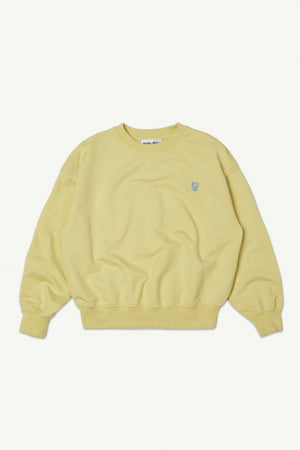 Bubble Sweatshirt Zitronengras Fleece