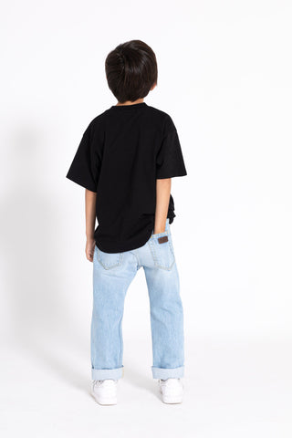 OLLIBIS Hellblau - 5-Pocket-Jeans mit taillierter Passform