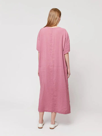 Modal Baumwolle T-Shirt Langes Kleid Frau
