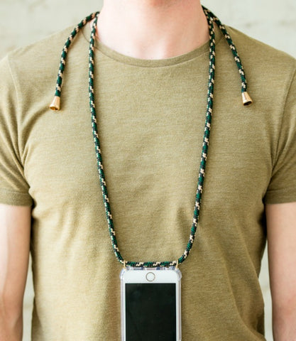 Smartphone-Halskette Bordeaux Camouflage - Zirkuss
