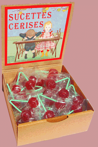 Sweet Cherry Lollipop Marc Vidal *Neu* | Zirkuss 